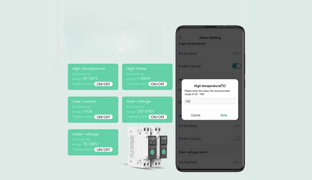 Akıllı Sigorta 63 Amper - WiFi