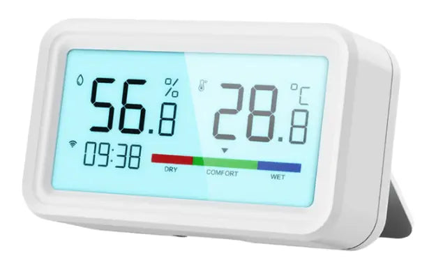 LCD Ekranlı Sıcaklık ve Nem Sensörü - WiFi