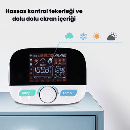 Yerden Isıtma ve Kombi Termostatı - WiFi, Kablosuz