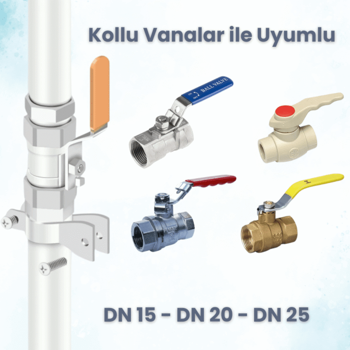 Akıllı Su ve Gaz Kollu Vana Kontrolcüsü - WiFi