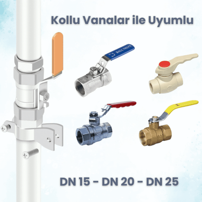 Akıllı Su ve Gaz Kollu Vana Kontrolcüsü - WiFi