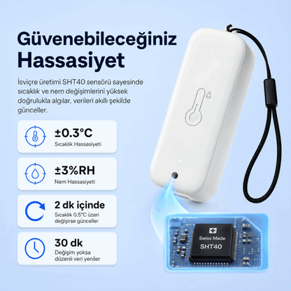 Sıcaklık ve Nem Sensörü - WiFi