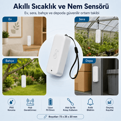 Sıcaklık ve Nem Sensörü - WiFi
